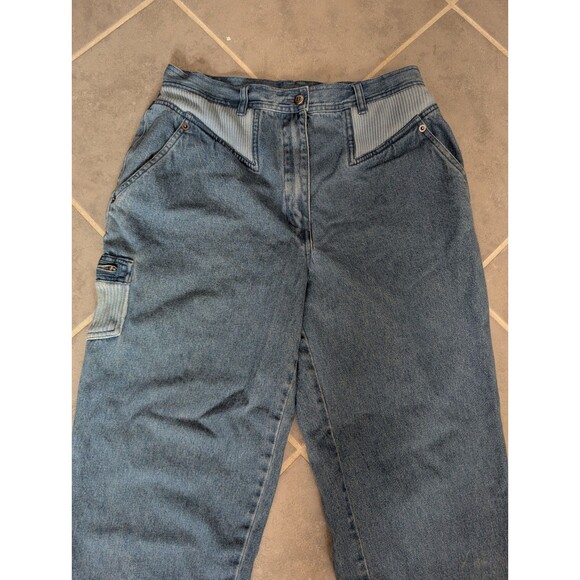 “Together Women’s High Rise Straight Leg Denim Jeans – Early 2000s Y2K” Sz 12 - Picture 11 of 13